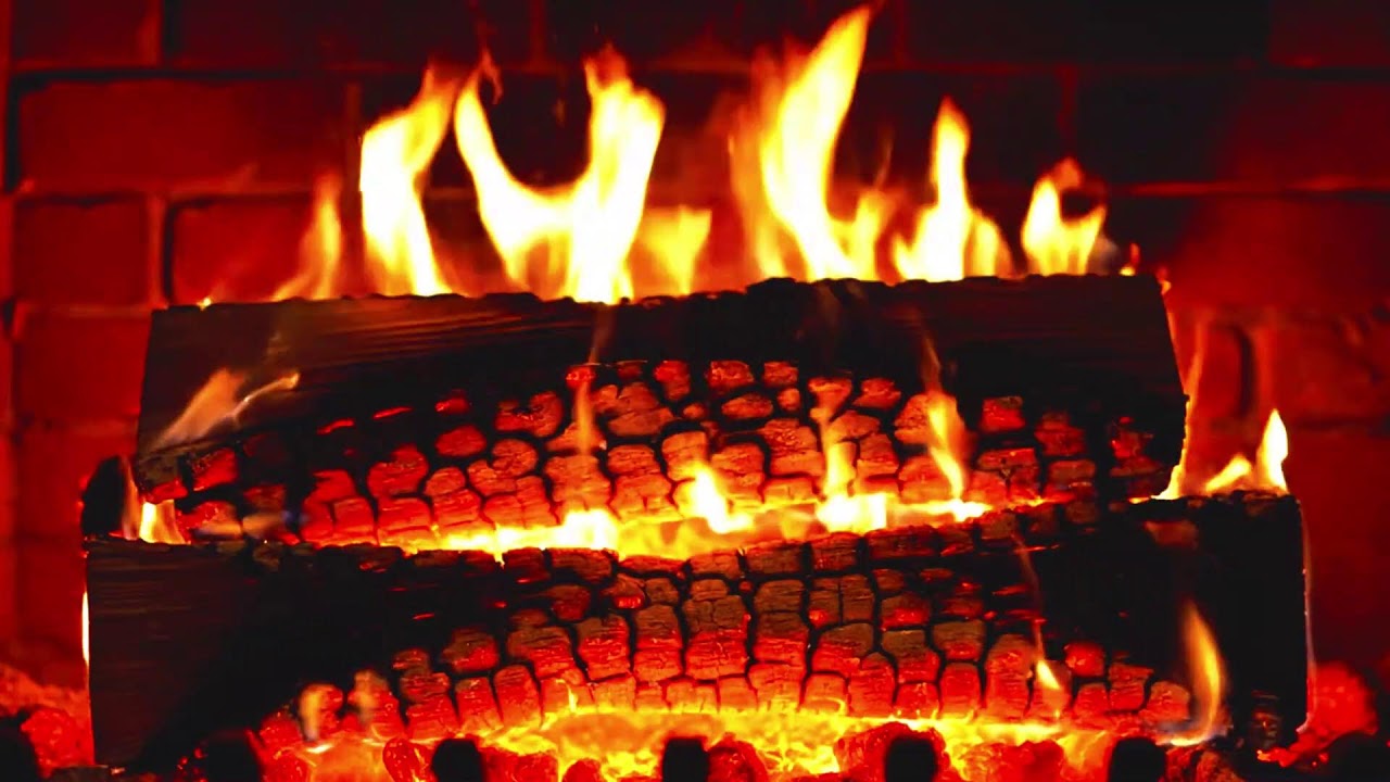🔥 Fireplace Ambience 4K | Perfect Background for Studying & Working