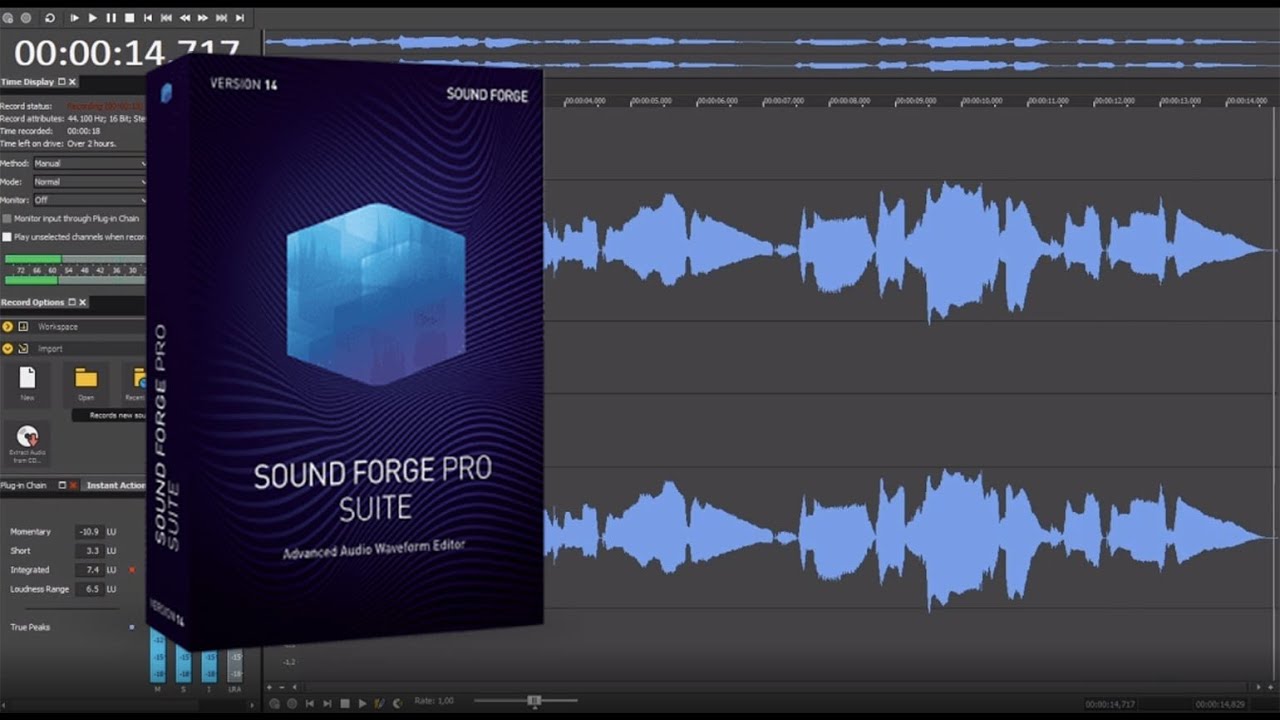 ERROR DE SOUND FORGE, GRABA EN UN SOLO CANAL EN ESTEREO Y EN MONO NO GRABA NADA