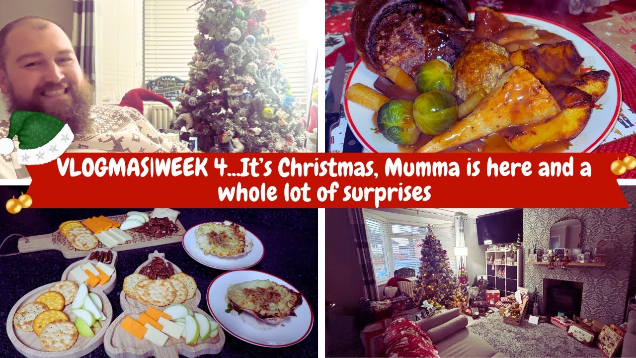 VLOGMAS|WEEK 4...It’s Christmas, mumma is here and a whole lot of surprises