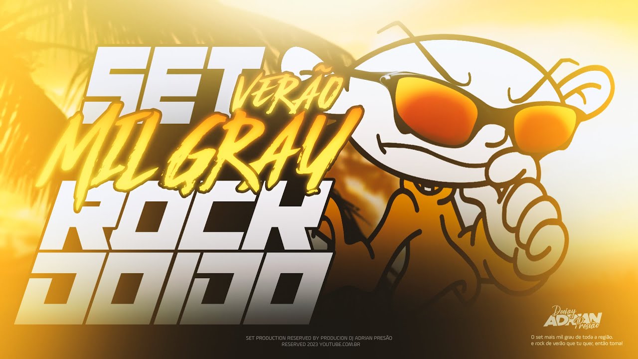 SET ROCK DOIDO MIL GRAU 2023🟡(VERÃO JUNHO) DJ ADRIAN PRESSÃO #rockdoido2023