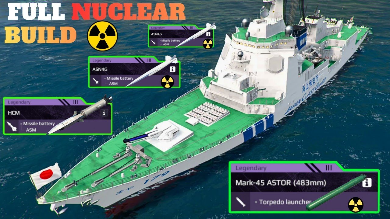 JS MAYA - With 4x- ASN4G & HCM 🔥 FULL NUCLEAR BUILD ☢️ modern warships 