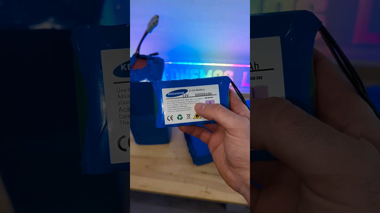 no compres bater&iacute;a de litio en AliExpress, porque esto es lo que pasa !!!!!