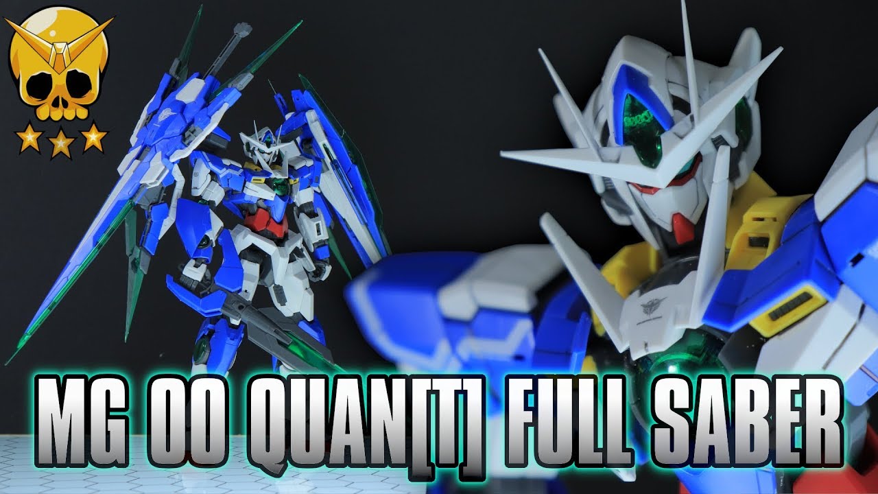 MG Gundam 00 Quan[T] Полный обзор Saber - GUNDAM 00 -