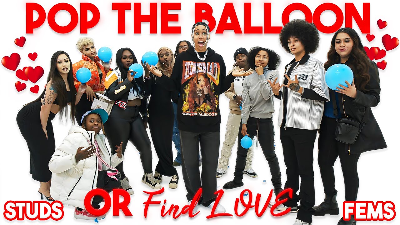 POP THE BALLOON OR FIND LOVE | STUDS VS FEMS | PART 1