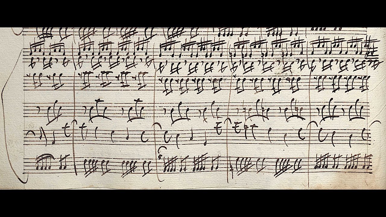 VIVALDI | Violin Concerto RV 246 in D minor | Original manuscript