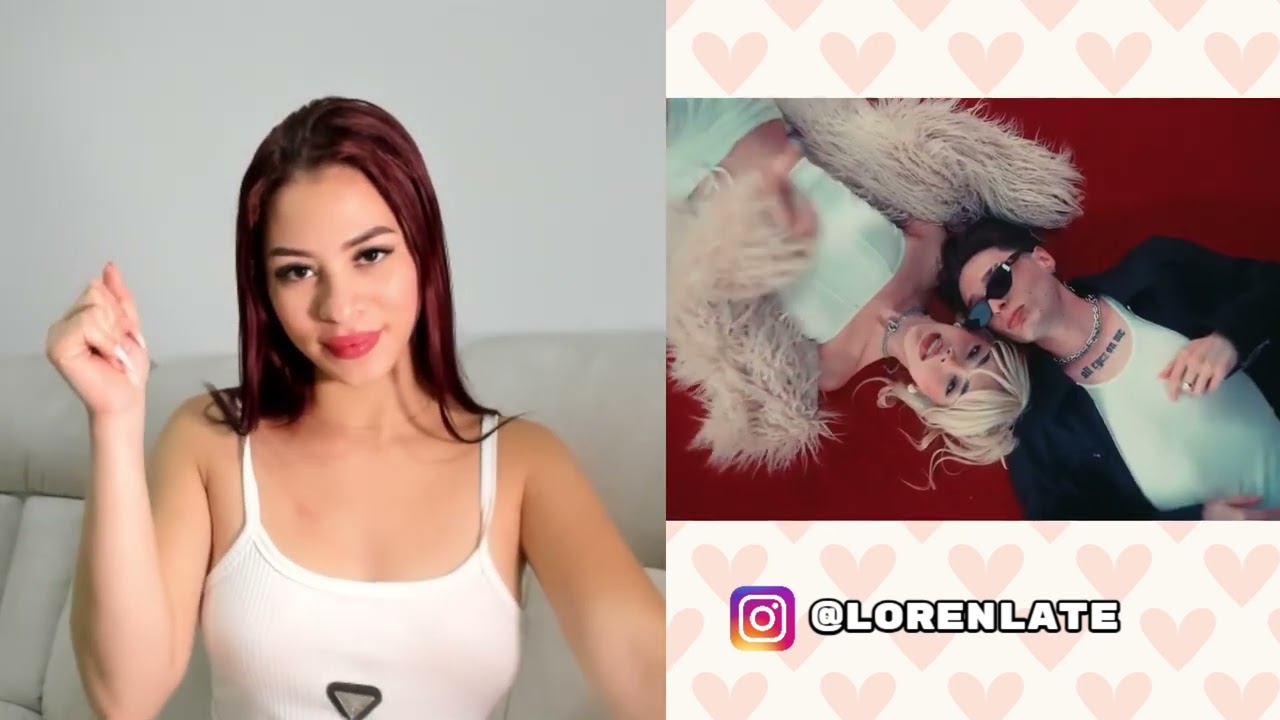 COLOMBIANA REACCIONA A TOMMY & PAMELA (Video Oficial) - Peso Pluma, Kenia Os