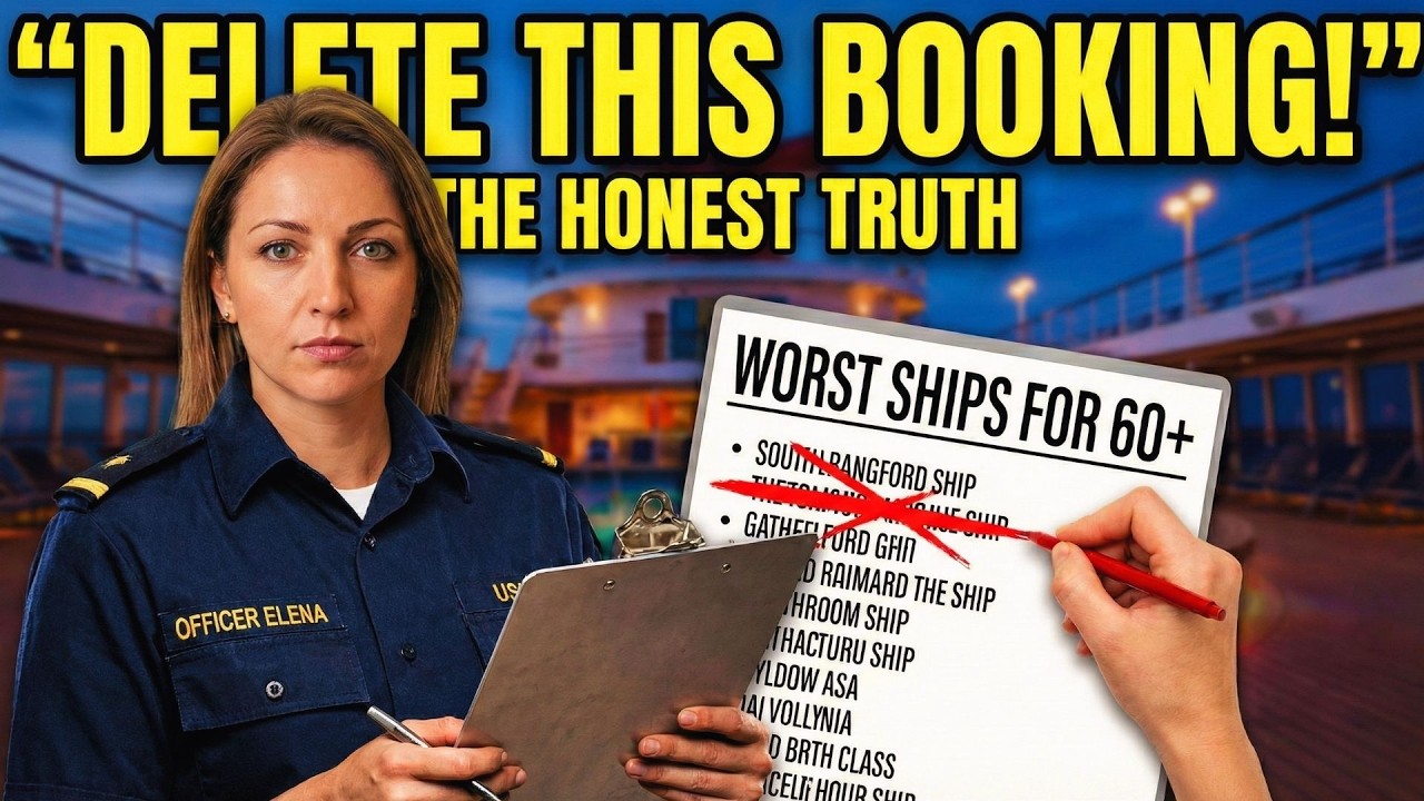 NEVER Book THESE Cruises for Seniors Over 60 (Honest Truth!)