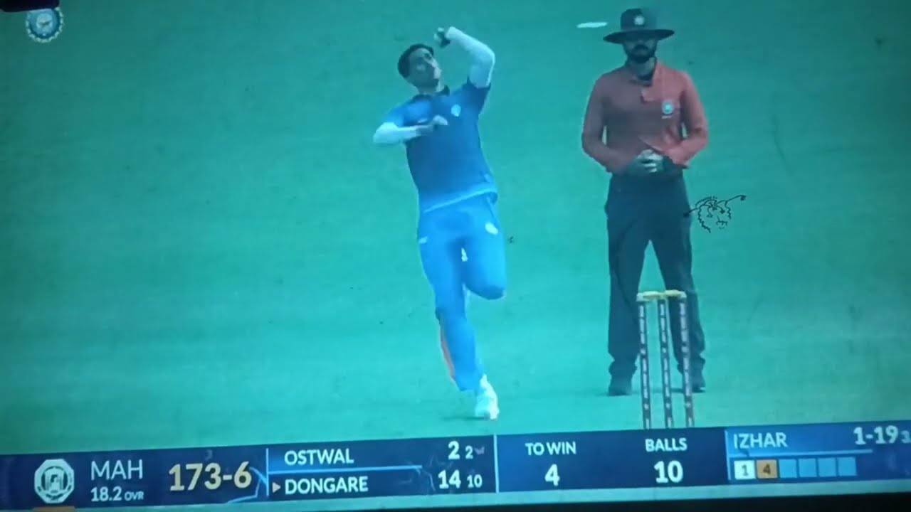 Mohammed Izhar Syed Mushtaq Ali Trophy 2025 #highlights 