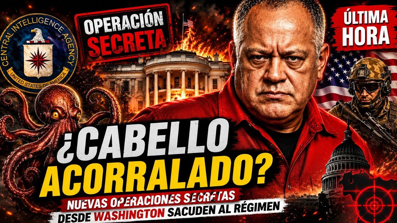 Cabello contra las cuerdas: movimientos secretos desde Washington