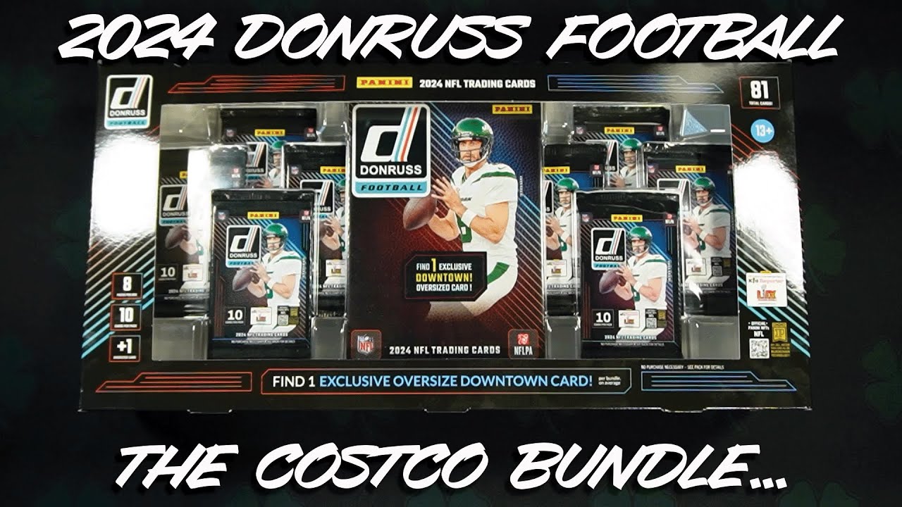 2024 Donruss Football - Costco Bundle