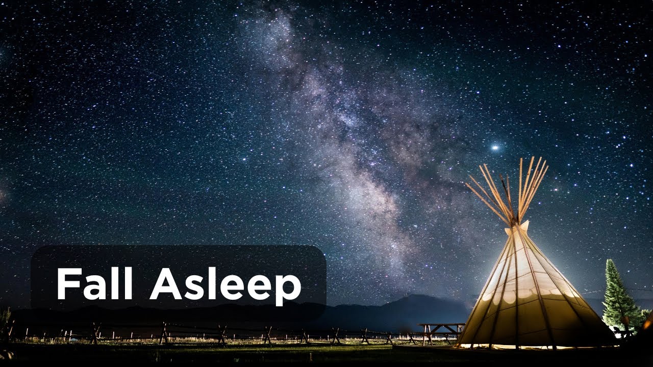 Softly Glowing Starfield | Deep Sleep Ambience | Space Meditation Music