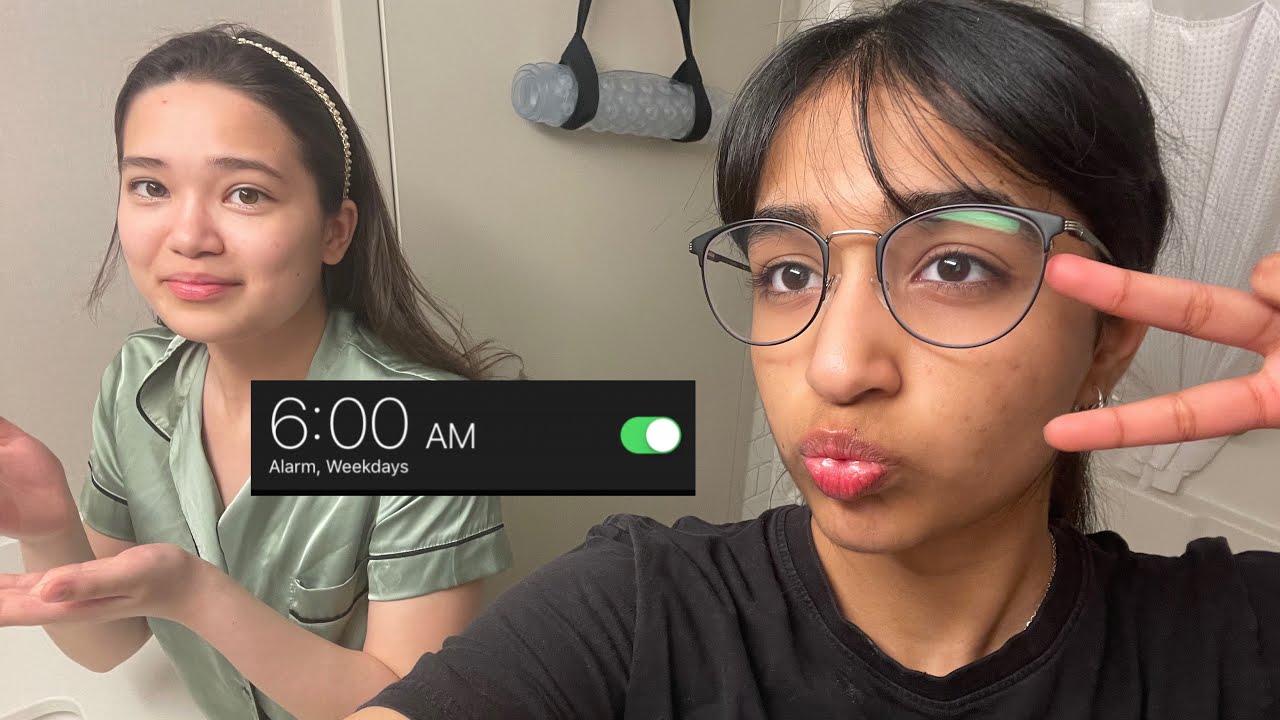 what gen z girls do at sleepovers: 6am⛅️ to 12am🌙 days (ft. my besties)