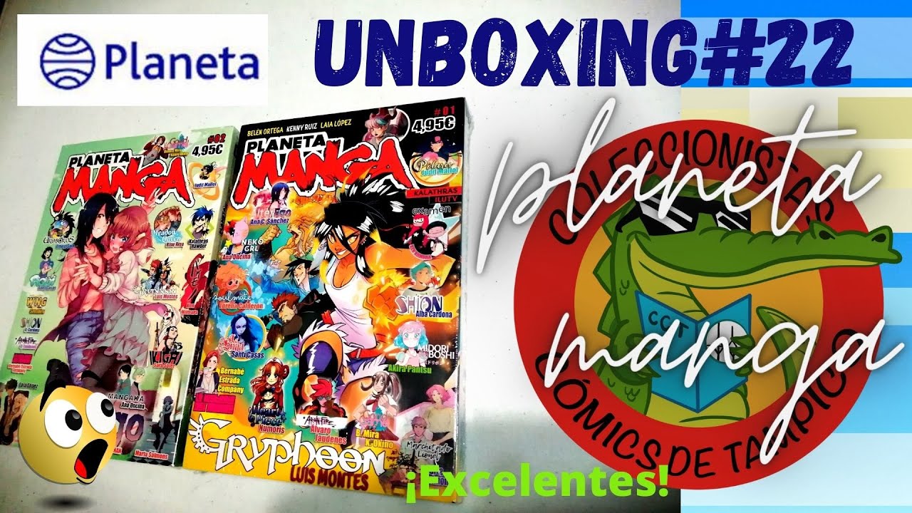 PLANETA MANGA YA EN M&Eacute;XICO! #1 y #2 excelentes ediciones a SUPER precios, UNBOXING #21 CCTampico.