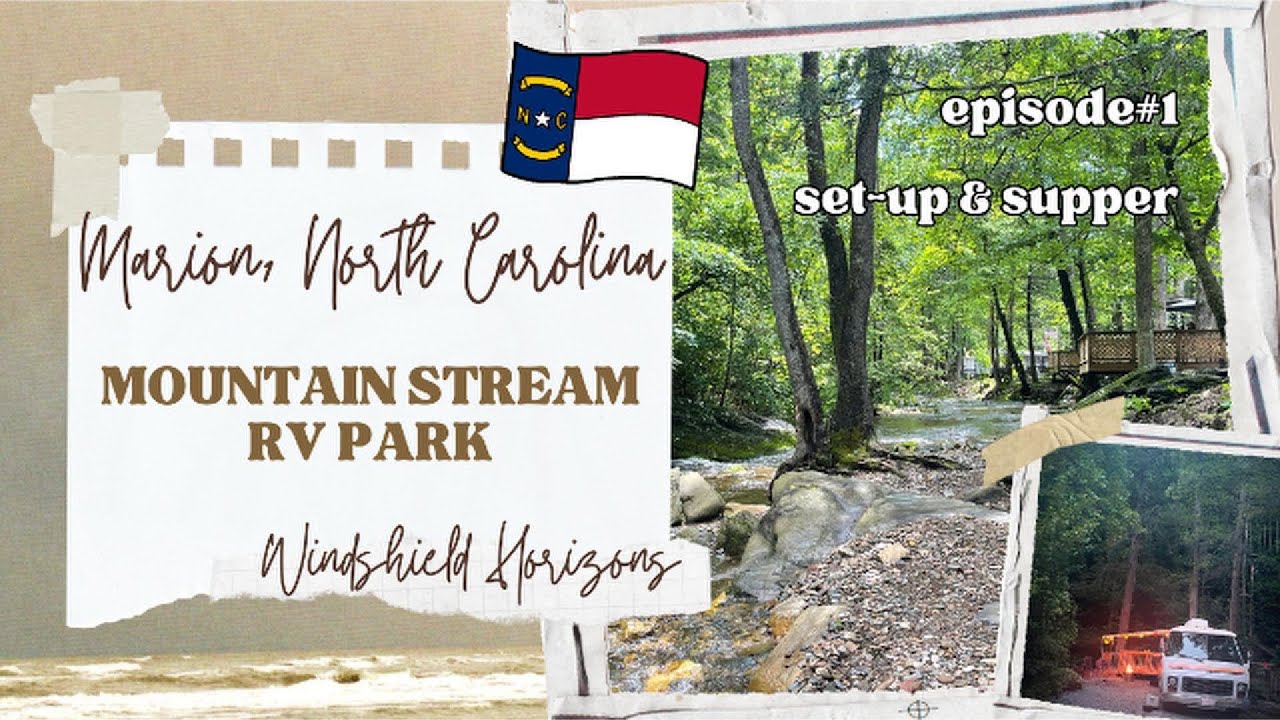 Mountain Stream RV Park | Marion NC | 1976 GMC Motorhome: Episode 1