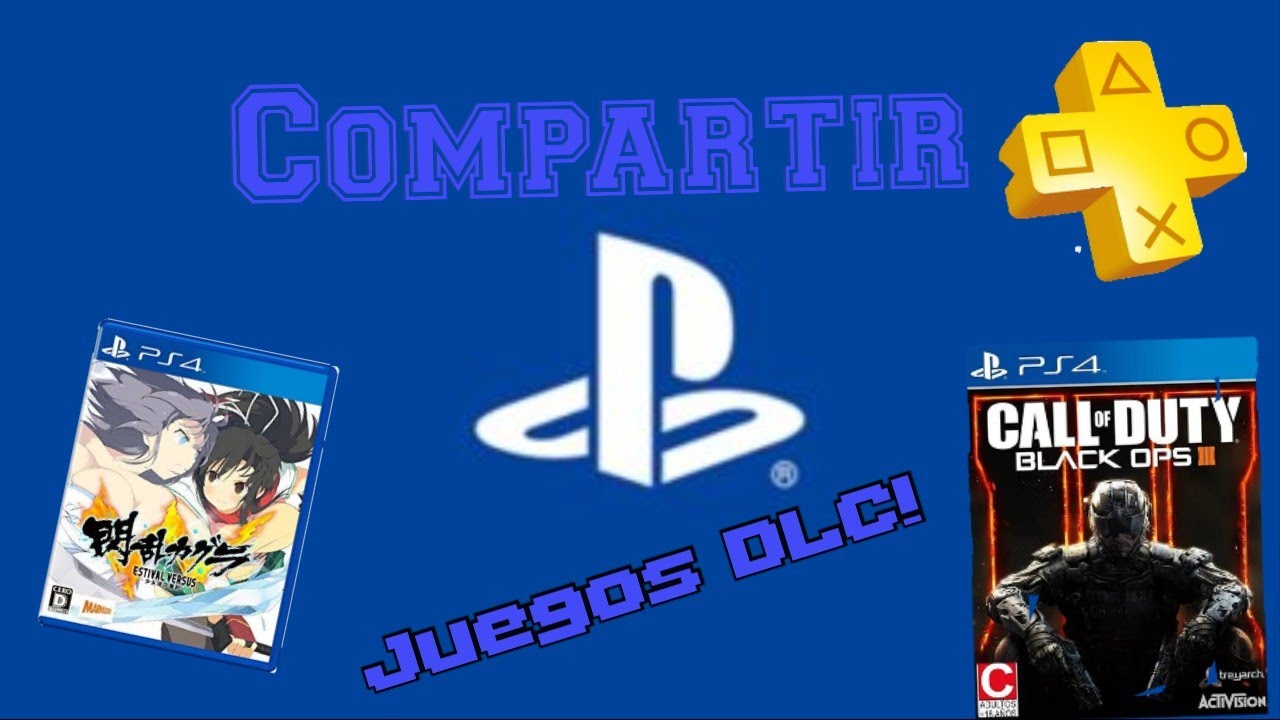 COMO COMPARTIR JUEGOS DLC Y PSN PLUS PLAYSTATION! ps4 y ps5