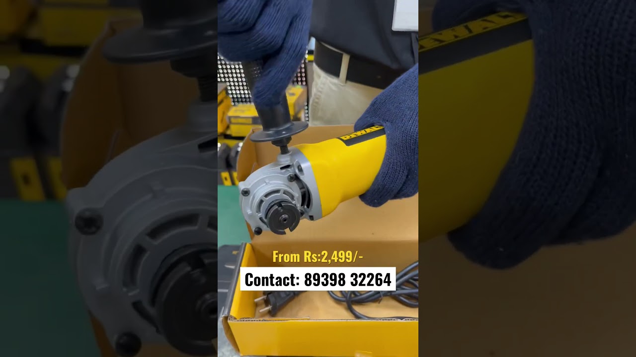 Angle Grinder Dewalt DW801 from Rs.2899/- | Dewalt Angle Grinder Unboxing #shorts #anglegrinder