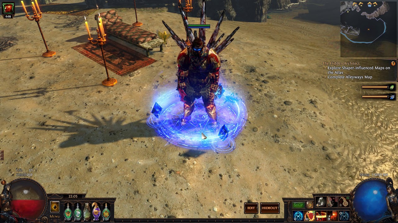 PoE 3.5 budget hideout farmer (HC viable)