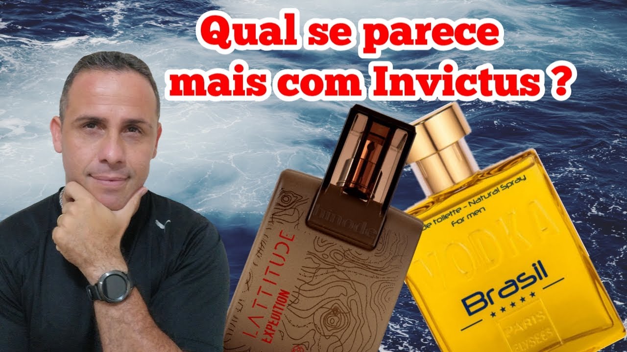 VODKA BRASIL ou LATITUDE EXPEDITION ? [ Qual se parece mais com INVICTUS de Paco Rabanne? ]