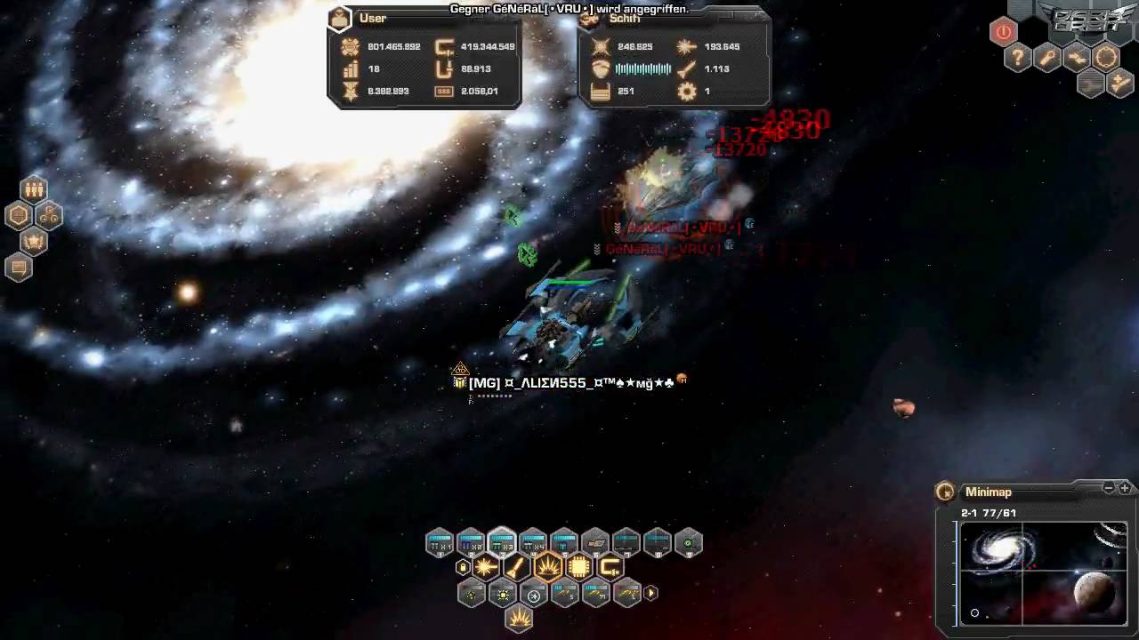 DarkOrbit: Der Blaue Goli