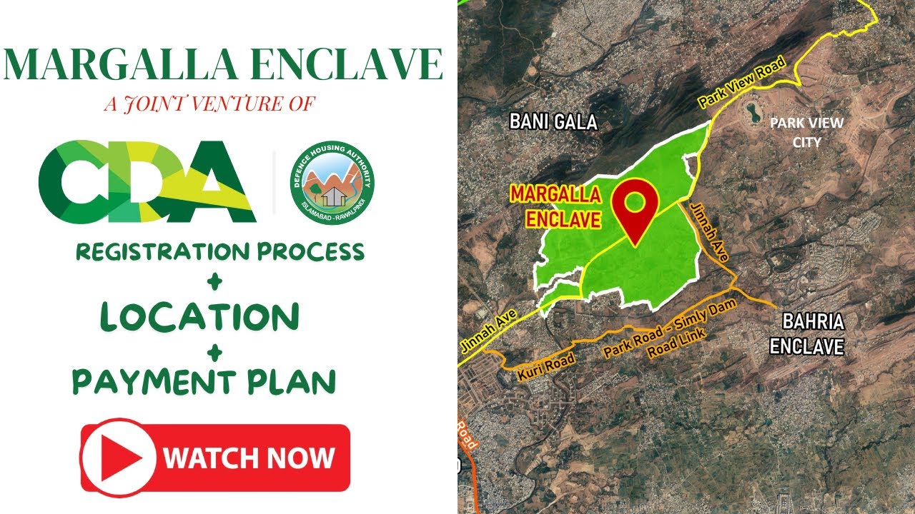 Margalla Enclave A Premier Joint Venture by CDA & DHA