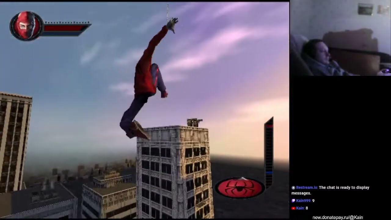 Spider-Man: The Movie Game [PS2] (Super Hero Difficulty) - Live-stream