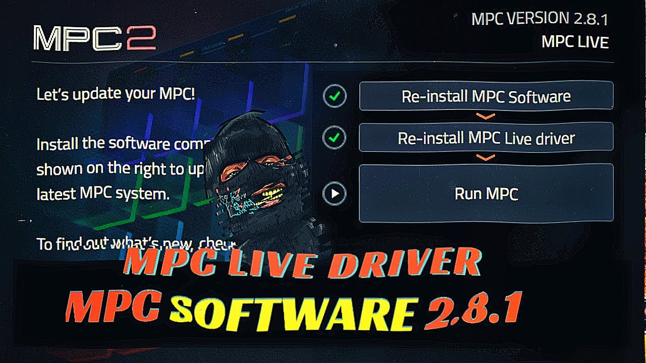 MPC 2.8.1 Drivers Update
