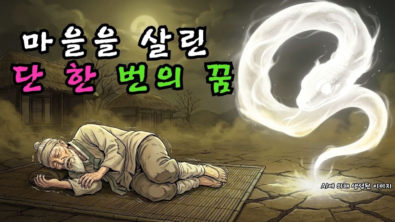 뱀 신령이 꿈에 내려준 계시… 10년 가뭄 끝, 기적의 단물이 솟다 | 한국 신화 이야기 | 야담 | 민담  |  조선시대
