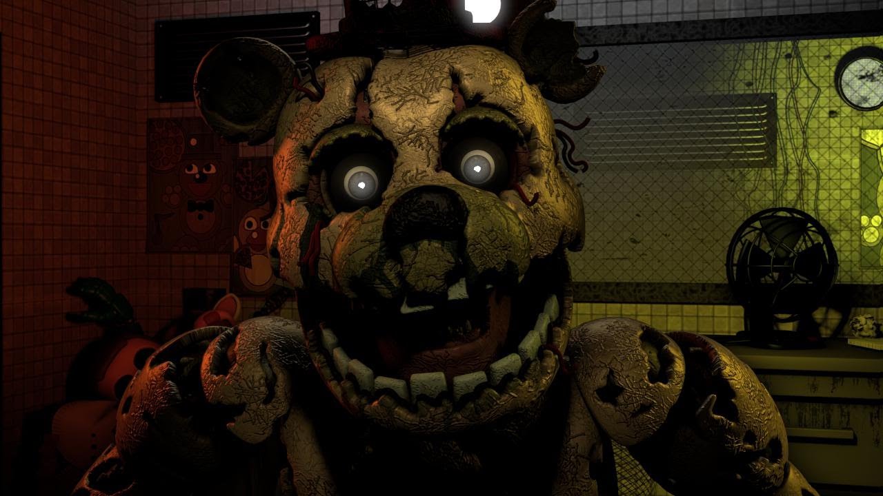 FNAF 3 NIGHT 4-SPRING STRAP IS NOT MESSING around