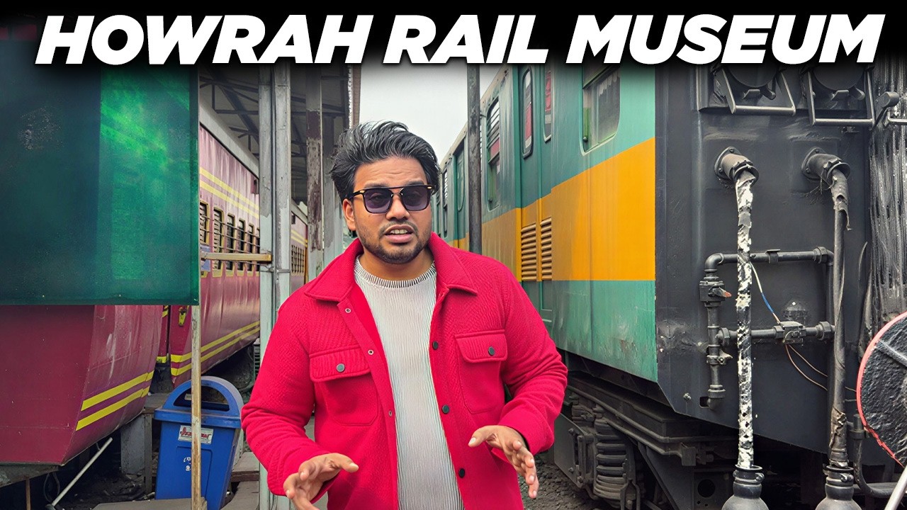 Howrah Rail Museum Kolkata Full Tour 2025 | Vintage Trains & History