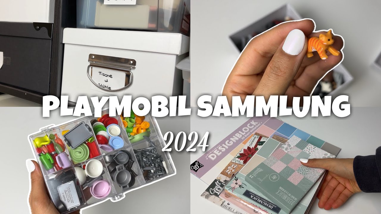 Meine PLAYMOBILSAMMLUNG + BASTELSAMMLUNG 2024