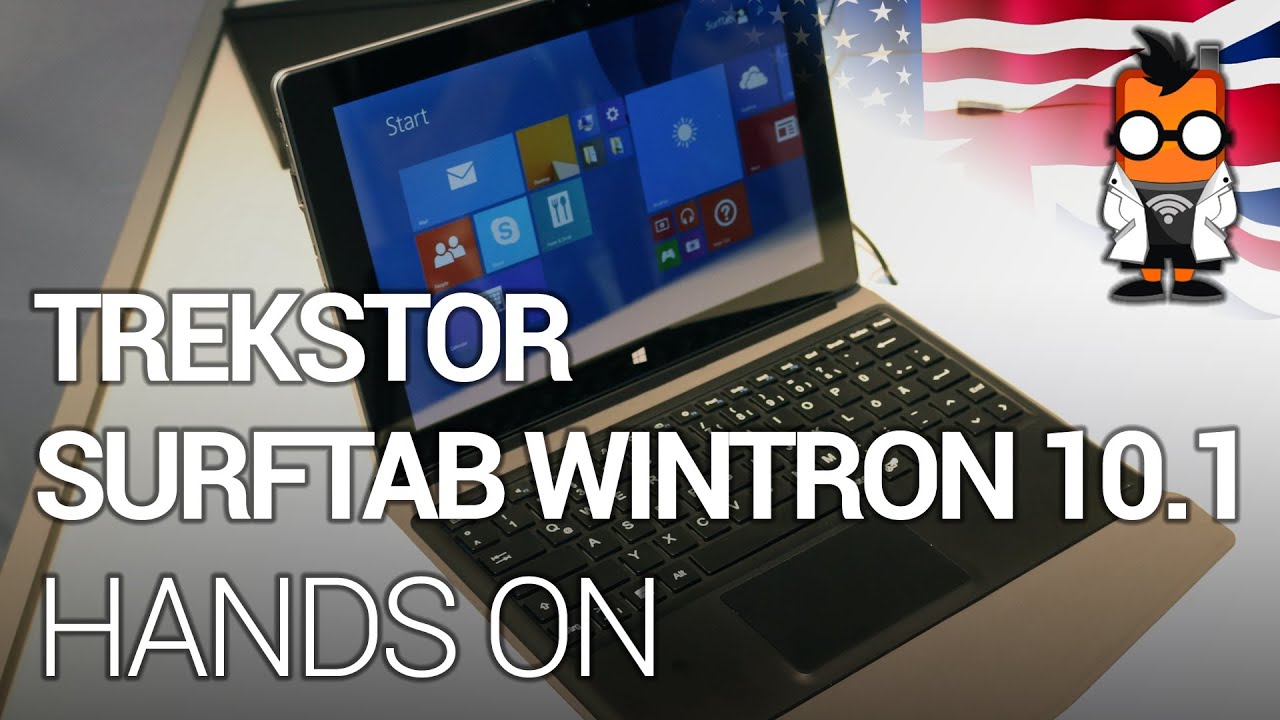 TrekStor SurfTab Wintron 10.1: Hands On