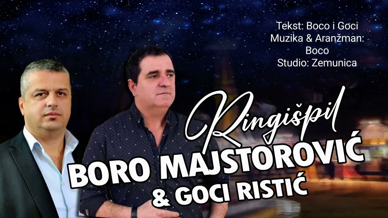 Boro Majstorovic & Goran Goci Ristic - Ringispil (Official Audio 2023)
