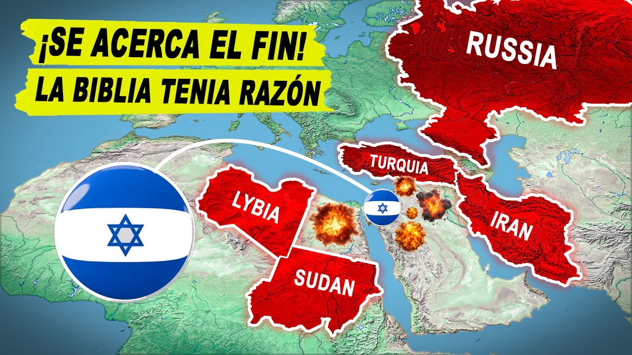 Israel y la Gran Profec&iacute;a B&iacute;blica en un Mapa