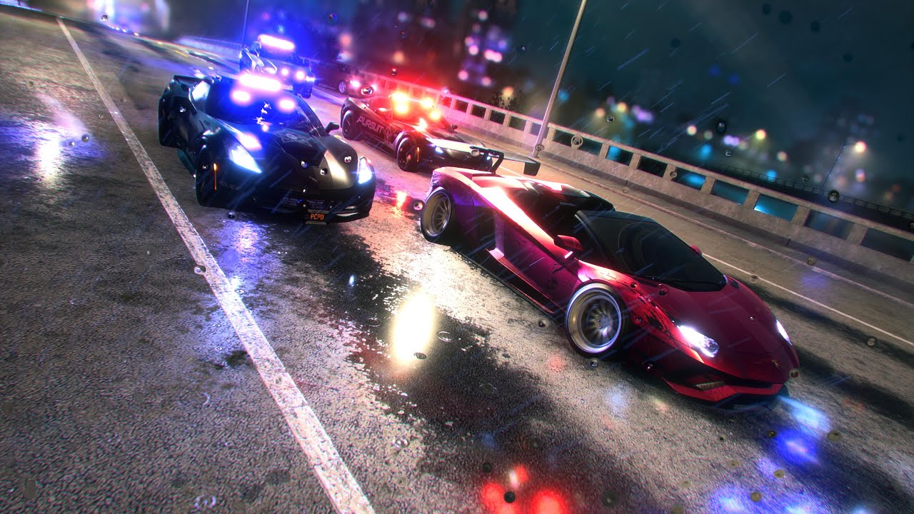 Part 1 NFS Heat 4000000 REP in One Night (Lamborghini Aventador Roadster)