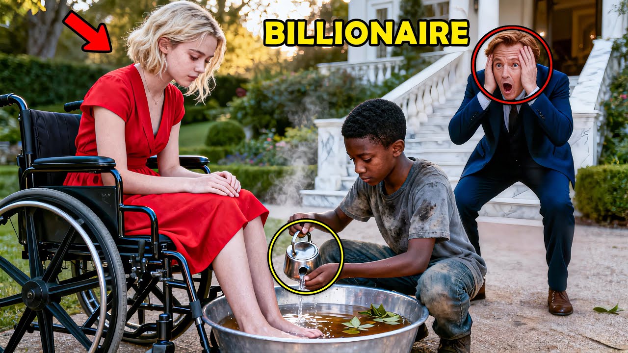 A Billionaire’s Daughter Spent 2 Hopeless Years in a Wheelchair, Until a Black Boy Changed Her Life