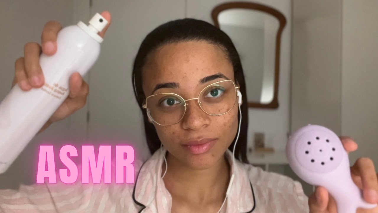 ASMR TU HERMANA TE HACE EL SKINCARE ⎮ROLEPLAY EN ESPAÑOL