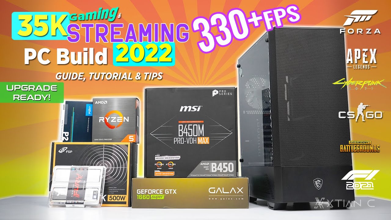 VLOG: paano mag-BUILD ng 35K BUDGET STREAMING & GAMING PC (October) 2022 I Tested in 6 Games