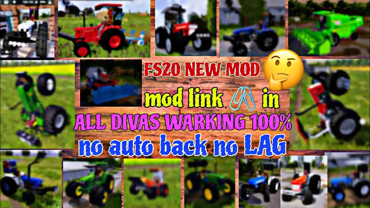 FS20 INDIAN TRACTOR MOD DOWNLOADLINK || all Indian tractor mood mubbuvlogsytFS23