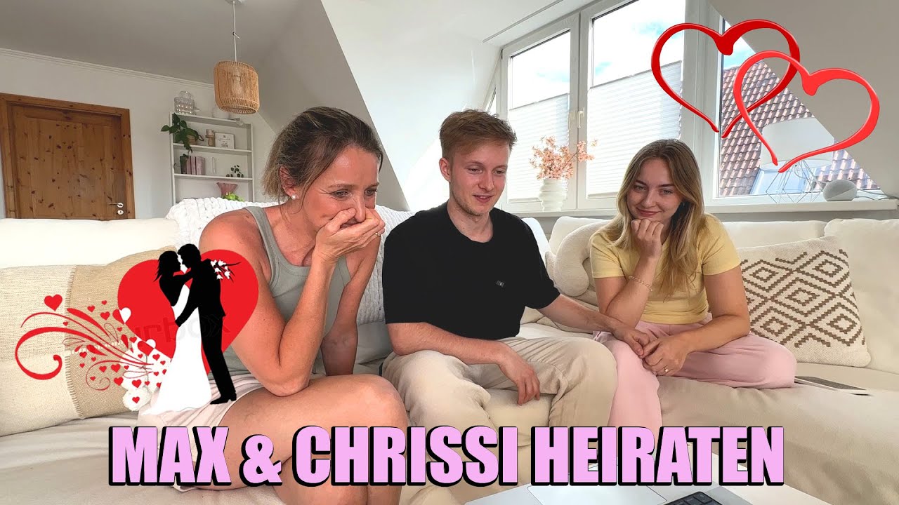 Ich reagiere auf Max' & Chrissi's Verlobungsvideo 💗💍 MARIELAND