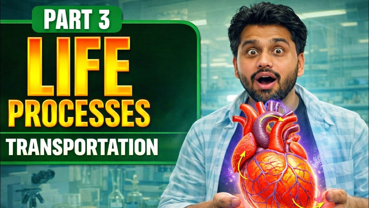 LIFE PROCESS : TRANSPORTATION PART 3 | CLASS 10