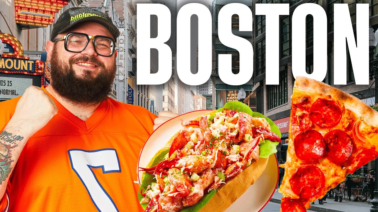 BOSTON FOOD TOUR 🍔 | MochoHf