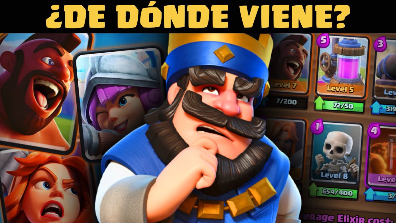 🐷¡El ORIGEN de la TRIFECTA en Clash Royale!🪓 HISTORIA COMPLETA del PRIMER MAZO de MONTAPUERCOS 👑