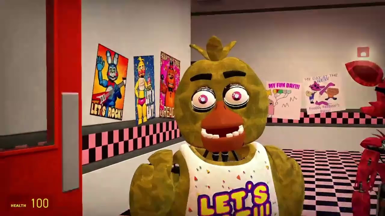 Chica tests Freddy's faith