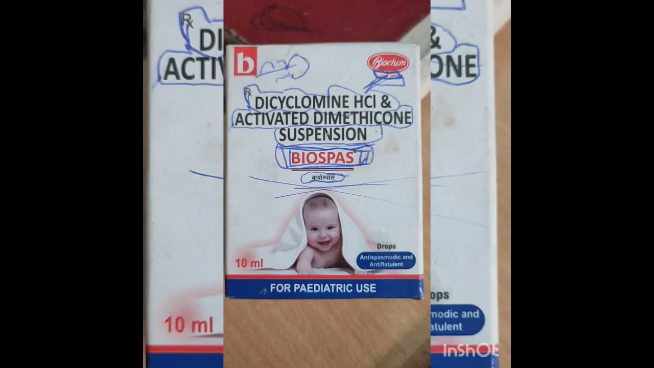 Biospas || Dicyclomine || infatile colic