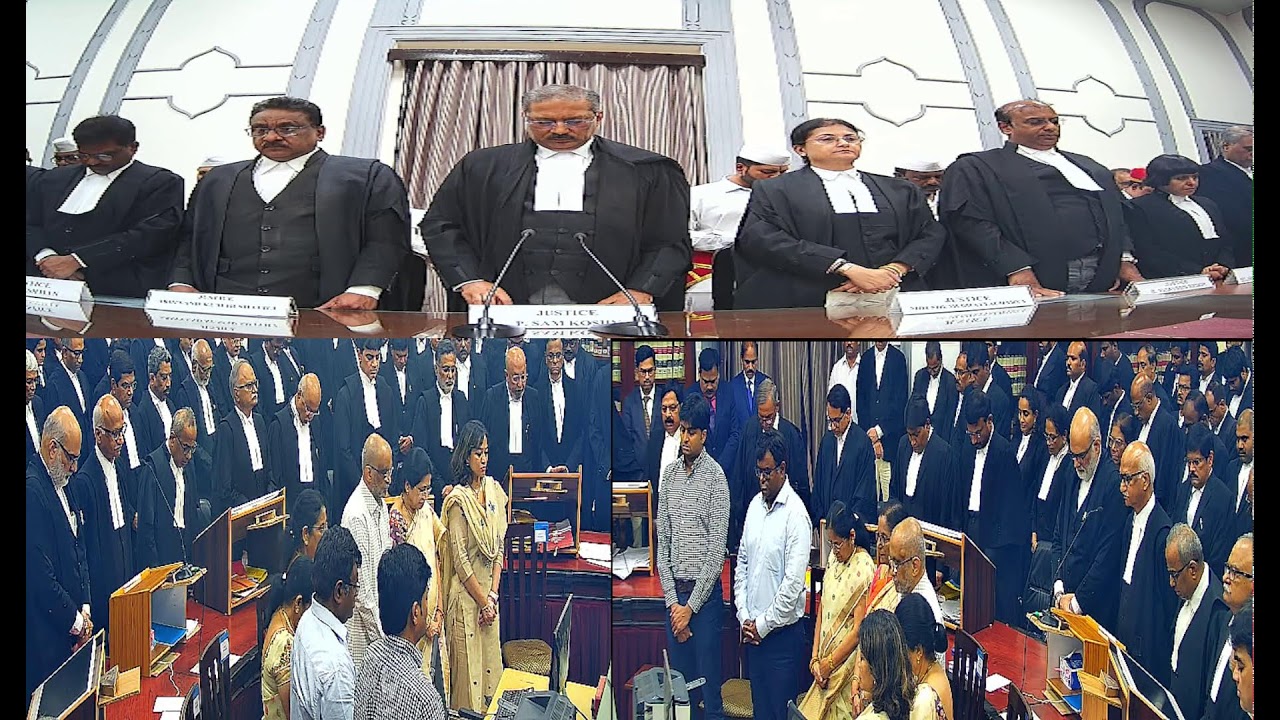 Full Court Reference to condole the demise of Sri K.Pratap Reddy, Designated Senior Advocate.