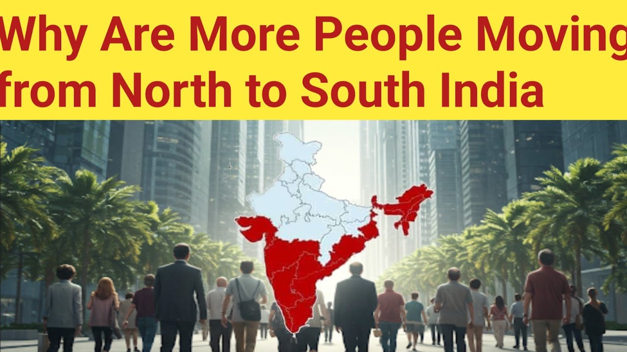 Why Are More People Moving from North to South India?Have you ever