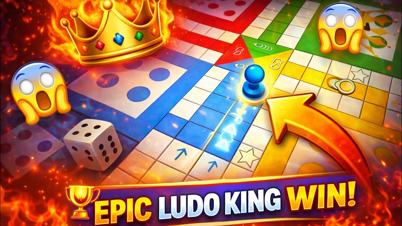 “इतनी खतरनाक चाल 😳 | Ludo King Last Move Win”“Unbelievable Ludo King Win 😱 | Last Move Victory”