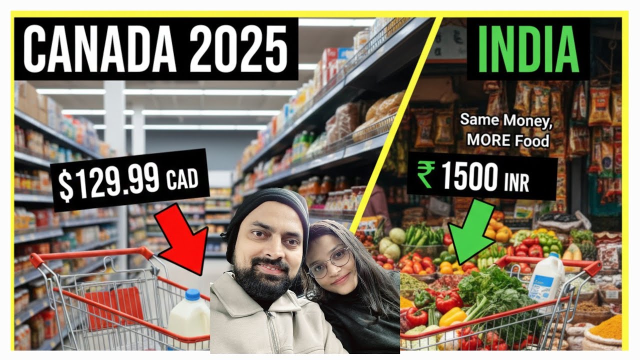 $100 a Week in Canada?! REAL Grocery Costs in 2025 🇨🇦#toronto #shopping#freshco  #affordableproducts