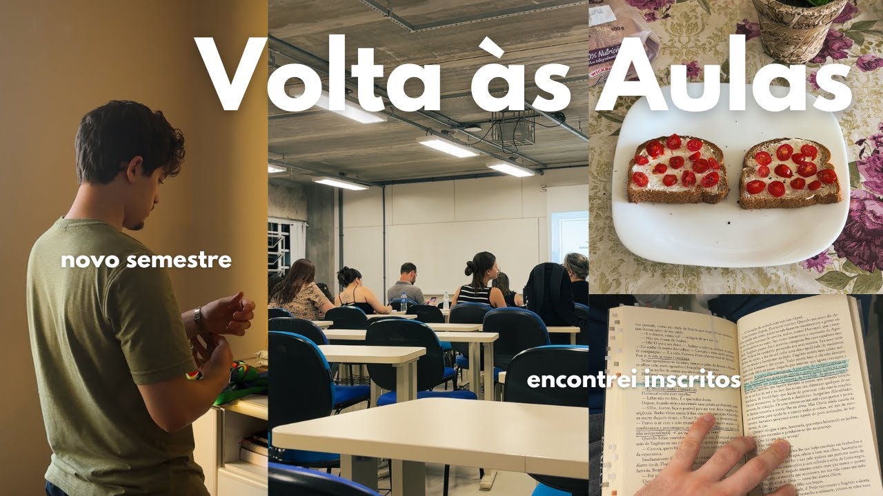 Rotina de volta &agrave;s aulas... (faculdade) // psicologia, amigos, comprinhas