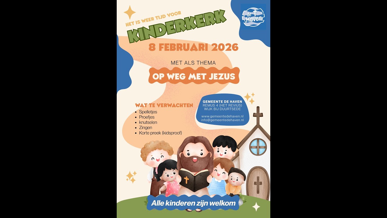 Preek Kinderkerkdienst 8 Februari 2026